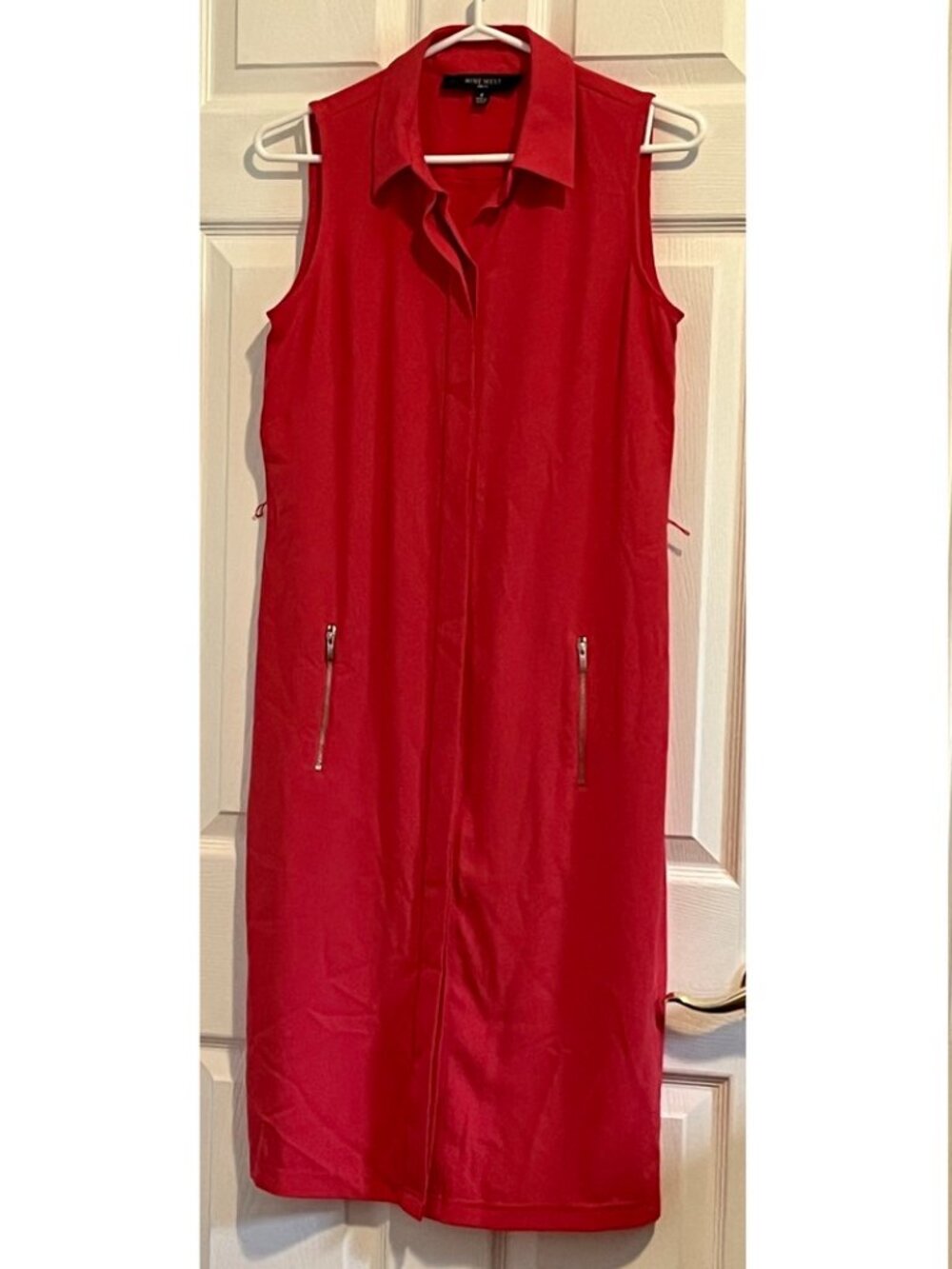 Dark pink Nine West sleeveless dress